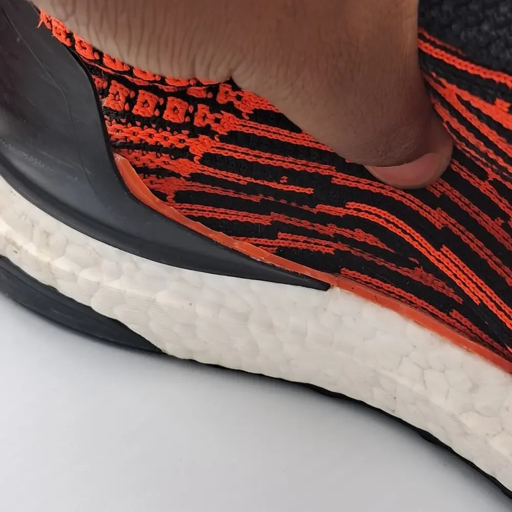 Size 10.5 - adidas UltraBoost 5.0 DNA Laceless Solar Red Black - GX8965